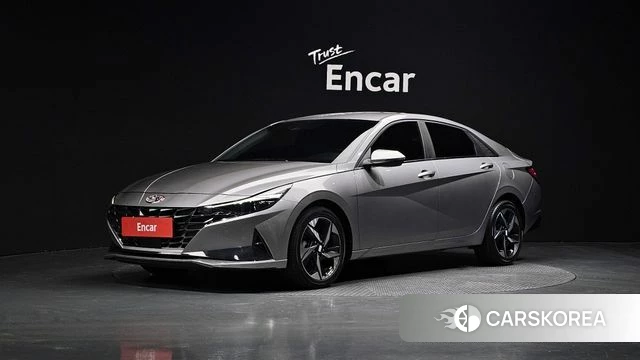 Hyundai Avante (CN7) 2022 Серый из Кореи
