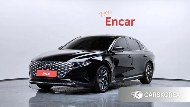 Hyundai The New Grandeur IG Hybrid 2022 Черный из Кореи