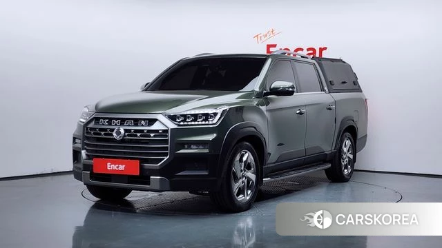 Ssangyong The New Rexton Sports Cannes 2023 Зеленый из Кореи