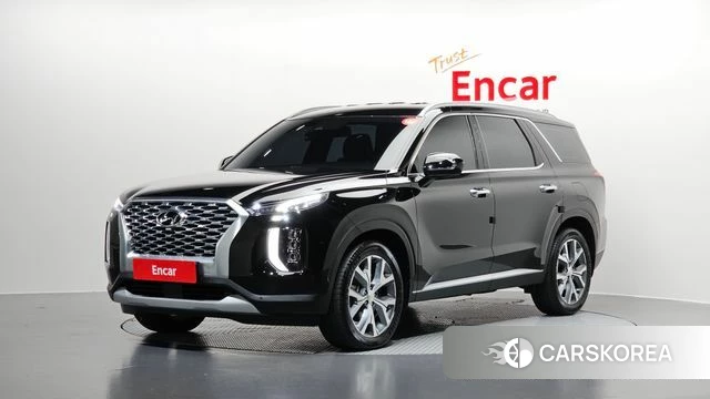 Hyundai Palisade 2021 Черный из Кореи