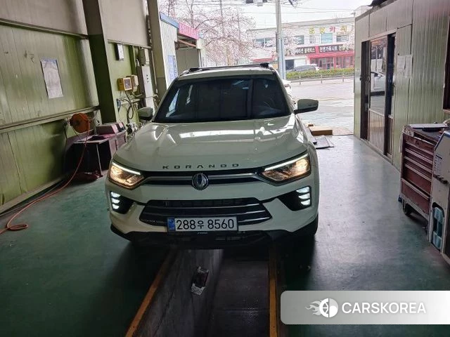 Ssangyong Beautiful Korando 2020 Белый из Кореи