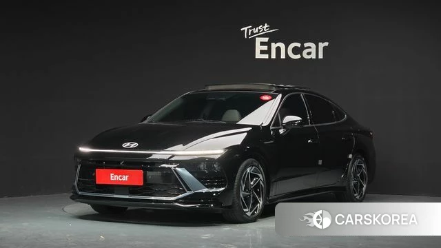 Hyundai Sonata D Edge Hybrid (DN8) 2024 Черный из Кореи