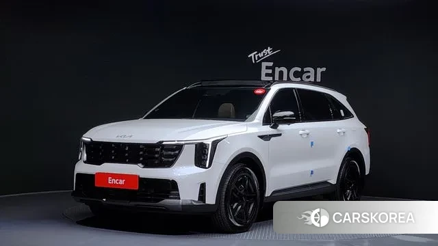 Kia The New Sorento 4th Generation 2024 Белый из Кореи