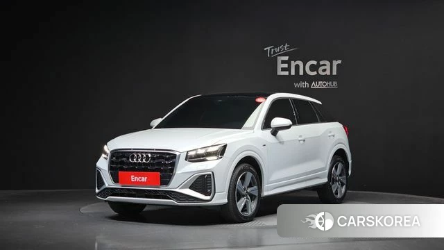 Audi Q2 2023 Белый из Кореи