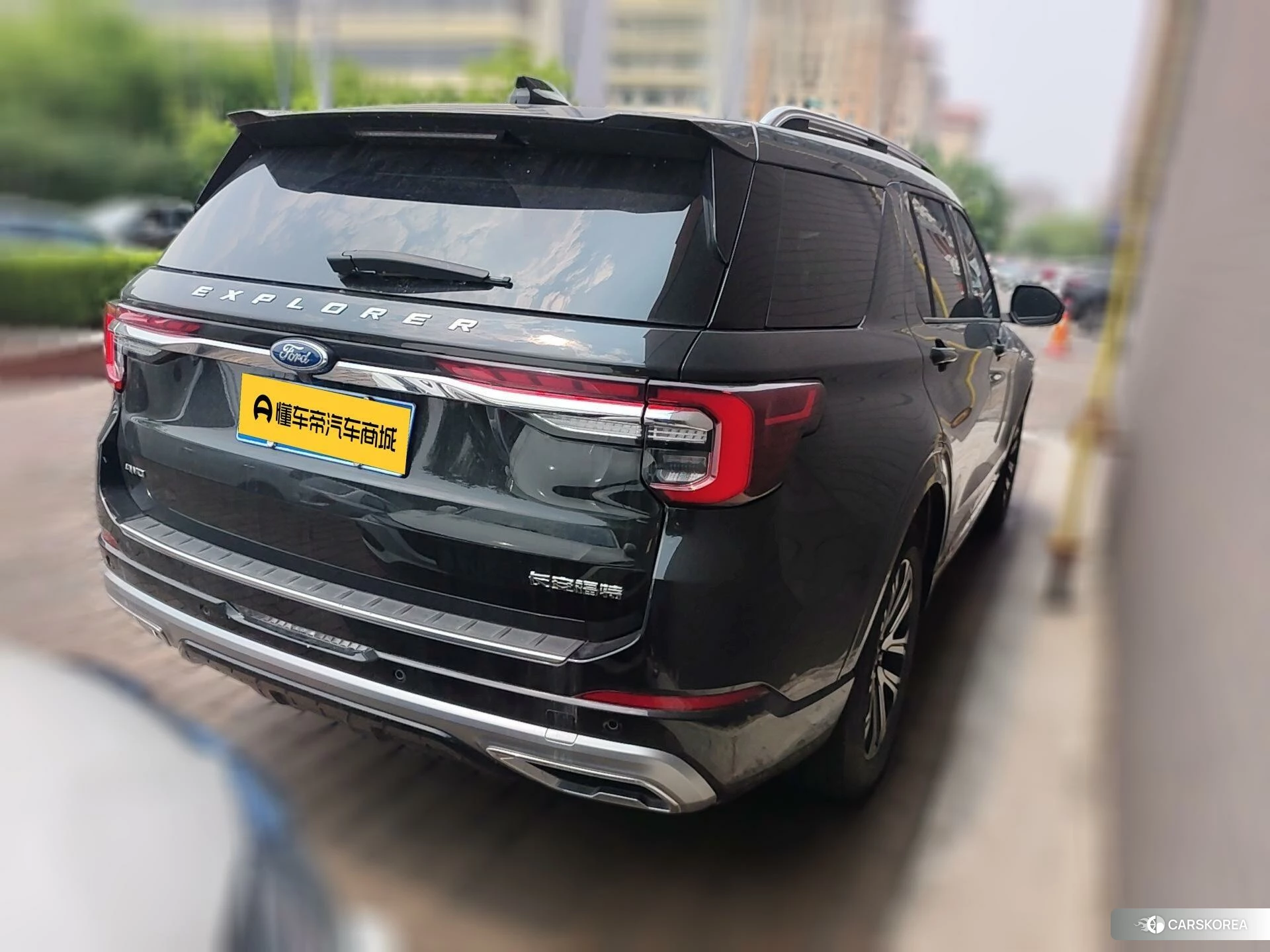 Ford Explorer 2024 Черный из Китая