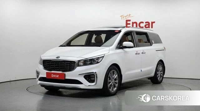 Kia The New Carnival 2019 Белый из Кореи