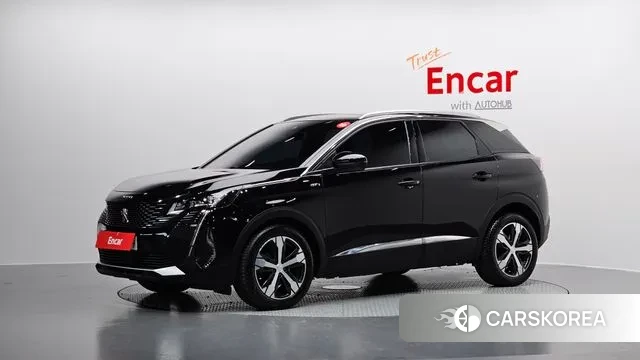 Peugeot 3008 second generation 2022 Черный из Кореи