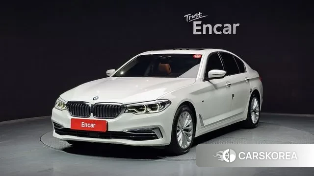 BMW 5 Series (G30) 2018 Белый из Кореи