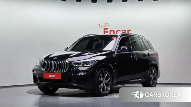 BMW X5 (G05) 2021 Черный из Кореи