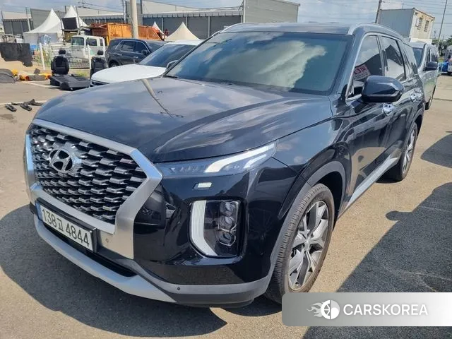 Hyundai Palisade 2021 Черный из Кореи