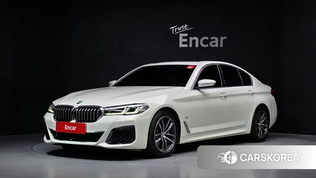 BMW 5 Series (G30) 2023 Белый из Кореи