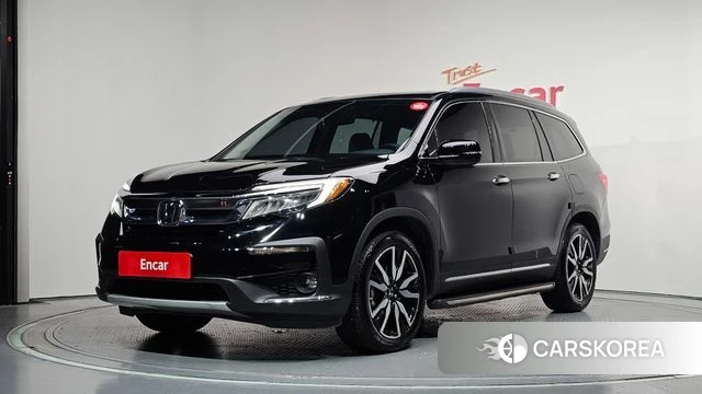 Honda Pilot 3rd generation 2021 Черный из Кореи