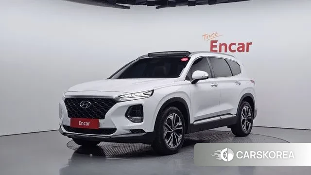 Hyundai Santa Fe TM 2019 Белый из Кореи