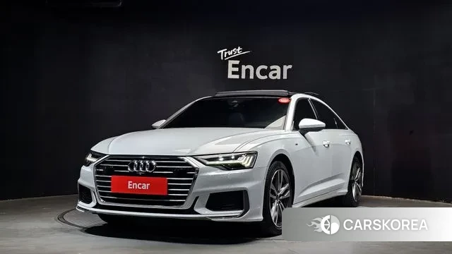 Audi A6 (C8) 2023 Белый из Кореи
