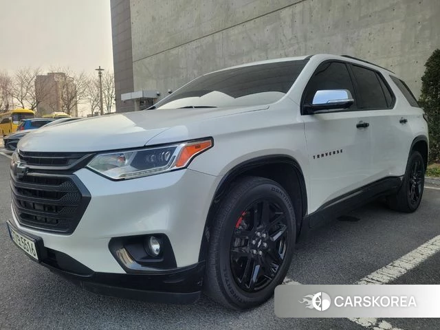 Chevrolet (GM Daewoo) Traverse 2020 Белый из Кореи