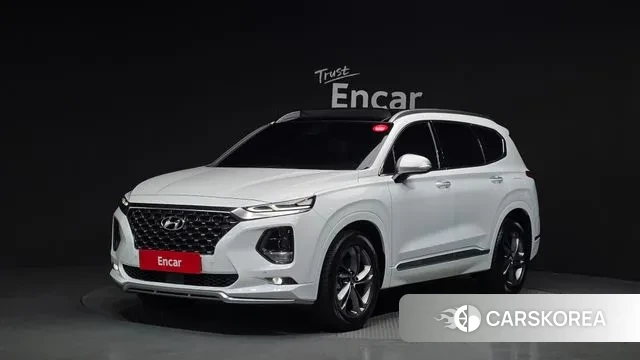 Hyundai Santa Fe TM 2018 Белый из Кореи