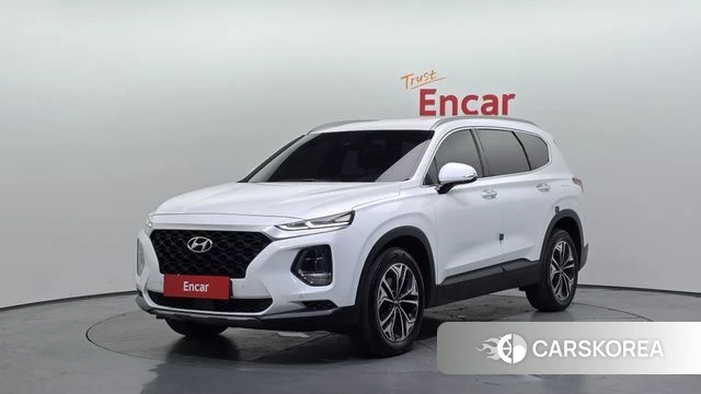 Hyundai Santa Fe TM 2018 Белый из Кореи