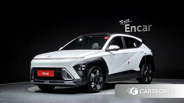 Hyundai Kona Hybrid (SX2) 2024 Белый из Кореи
