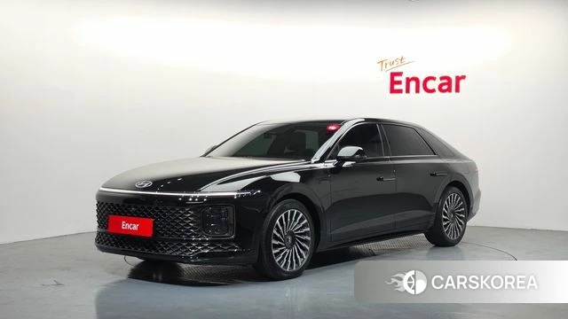 Hyundai Grandeur Hybrid (GN7) 2023 Черный из Кореи