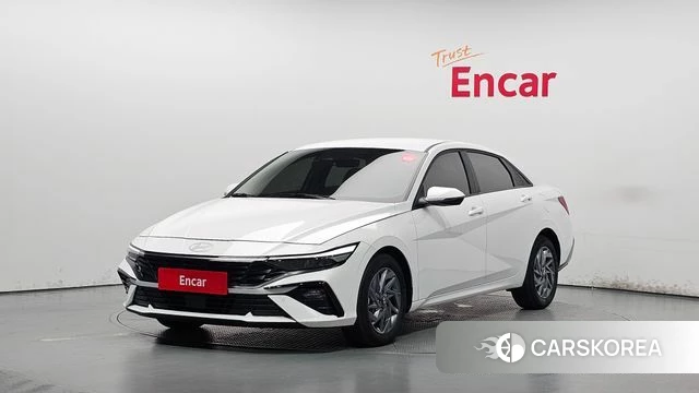 Hyundai The New Avante (CN7) 2024 Белый из Кореи