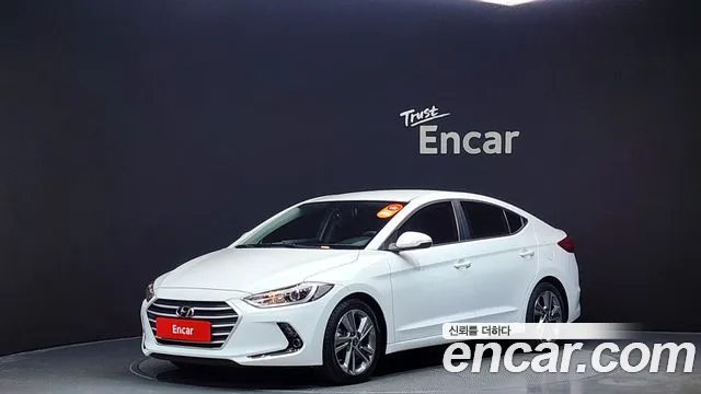 Hyundai Avante AD 2018 Белый из Кореи