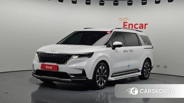 Kia Carnival 4th generation 2022 Белый из Кореи
