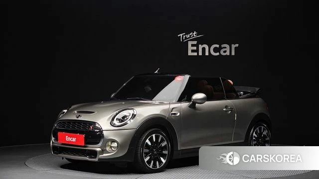 Mini Cooper S Convertible 2019 Песочный из Кореи