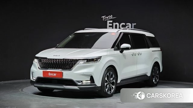 Kia Carnival 4th generation 2021 Белый из Кореи