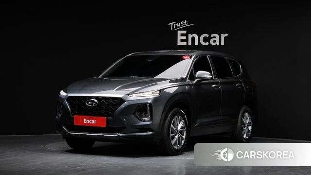 Hyundai Santa Fe TM 2019 Серый из Кореи