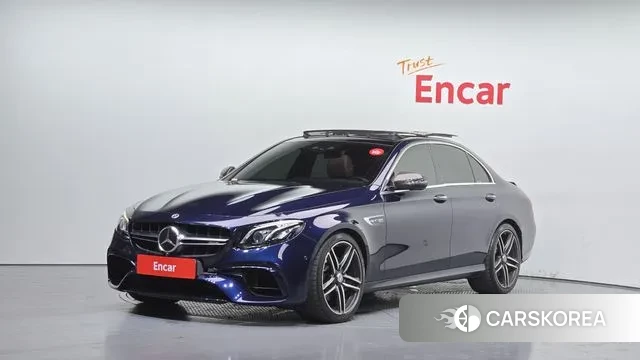 Mercedes-Benz E-Class W213 2018 Синий из Кореи