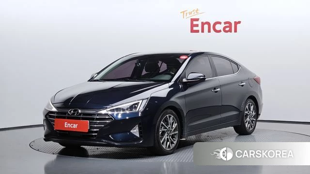 Hyundai The New Avante AD 2018 Синий из Кореи