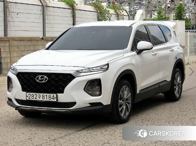 Hyundai Santa Fe TM 2019 Белый из Кореи