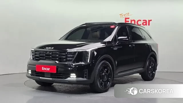 Kia The New Sorento 4th Generation 2024 Черный из Кореи