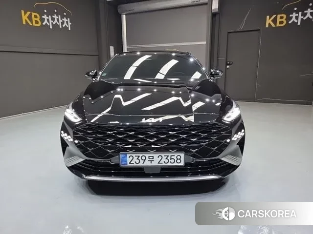 Kia K8 Hybrid 2024 Черный из Кореи