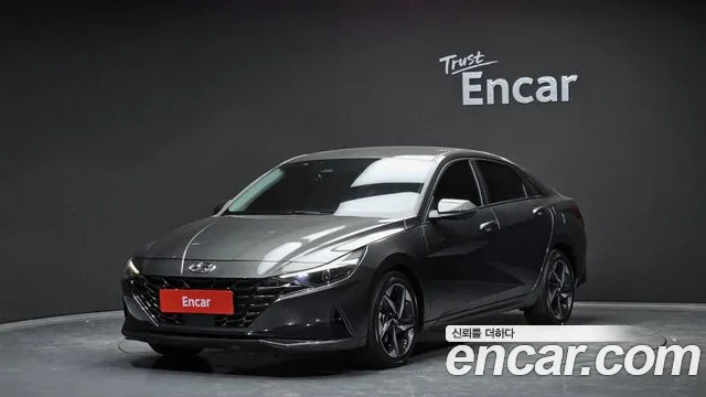 Hyundai Avante (CN7) 2021 Серый из Кореи