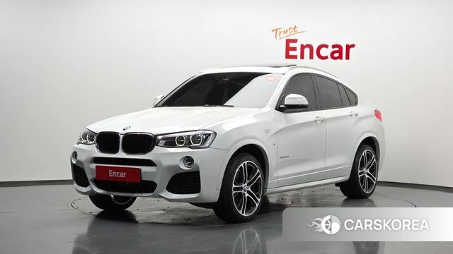 BMW X4 (F26) 2018 Белый из Кореи
