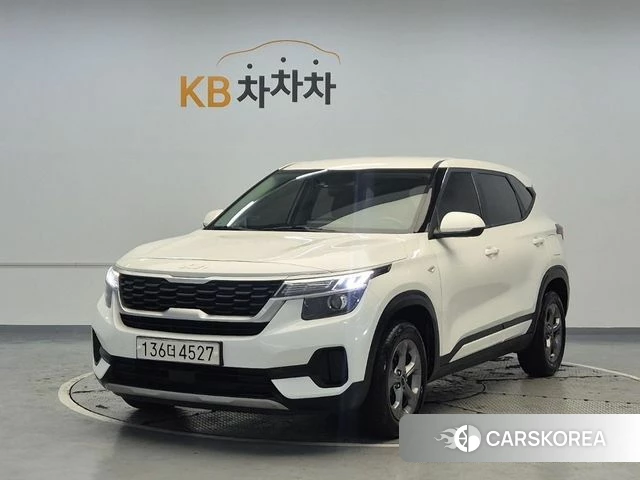 Kia Seltos 2021 Белый из Кореи