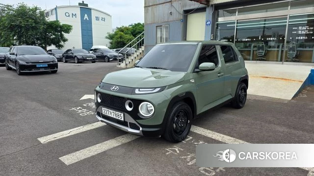 Hyundai Casper 2024 Светло-зеленый из Кореи