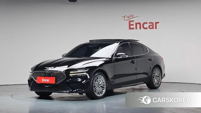 Genesis The New G70 2021 Черный из Кореи