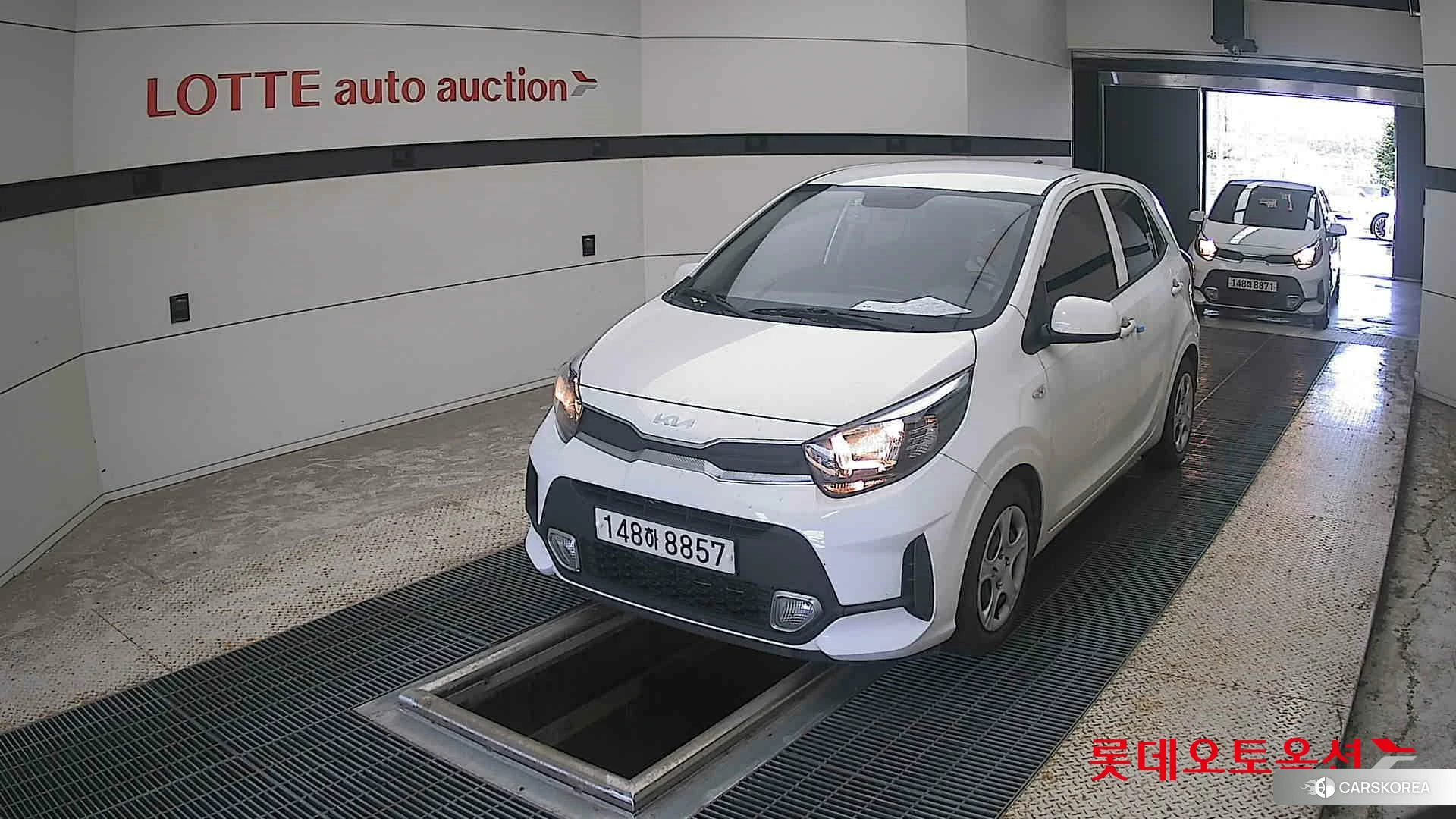 Kia Morning 2022 Clear White из Кореи
