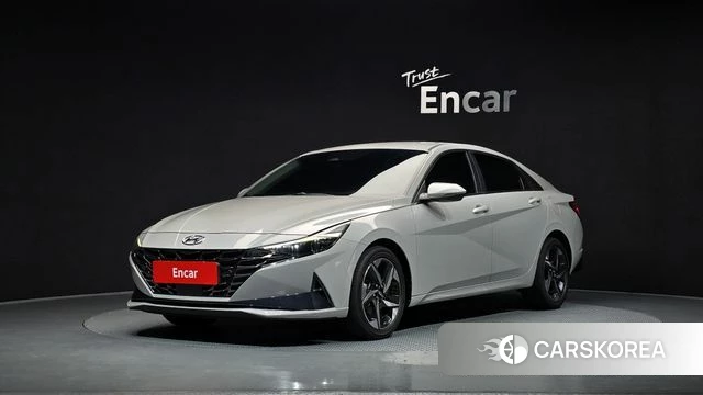 Hyundai Avante (CN7) 2020 Серебристо-серый из Кореи