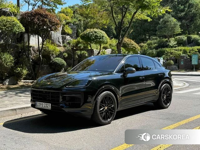 Porsche Cayenne (PO536) 2025 Черный из Кореи