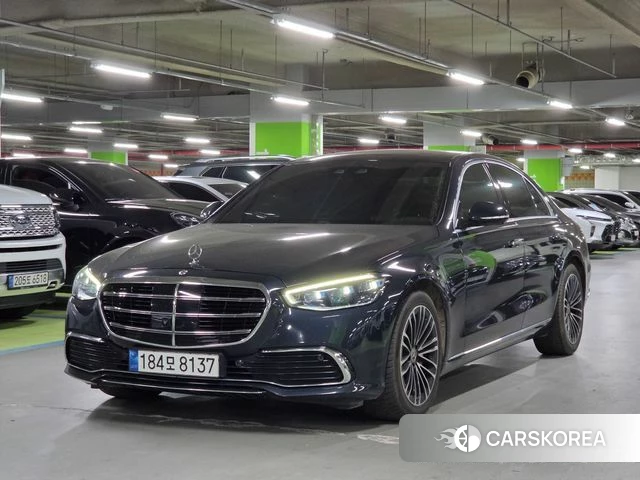 Mercedes-Benz S-Class W223 2021 Синий из Кореи
