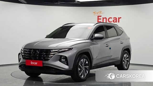 Hyundai Tucson (NX4) 2022 Серебристо-серый из Кореи