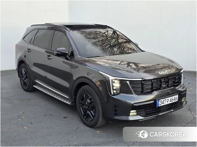 Kia The New Sorento 4th Generation 2024 Черный из Кореи