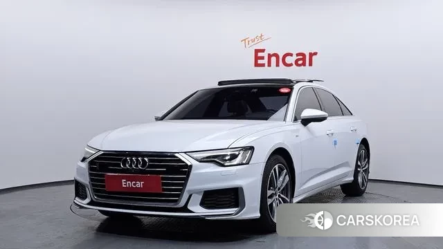Audi A6 (C8) 2021 Белый из Кореи
