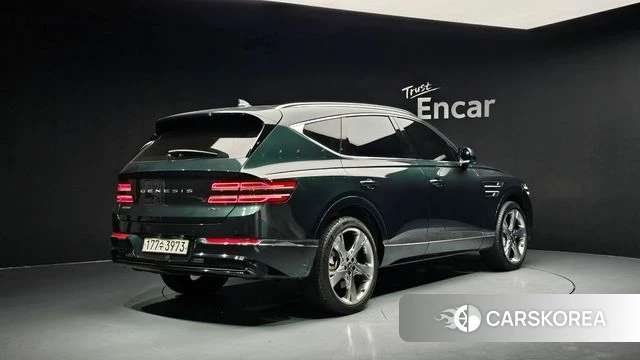 Genesis GV80 2021 Темно-зеленый из Кореи