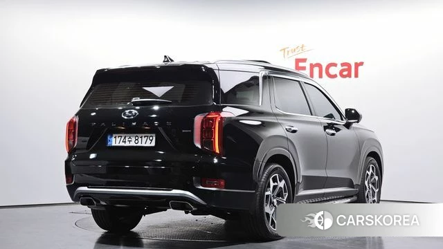 Hyundai Palisade 2021 Черный из Кореи