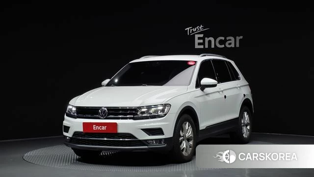 Volkswagen Tiguan second Generation 2020 Белый из Кореи
