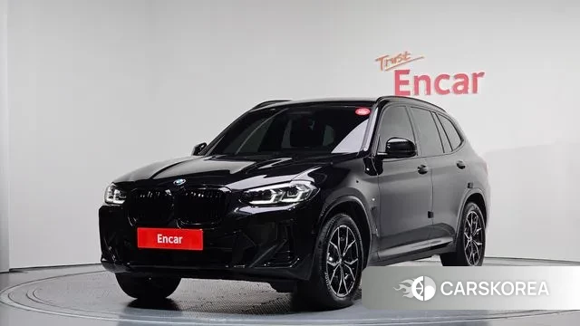 BMW X3 (G01) 2024 Черный из Кореи